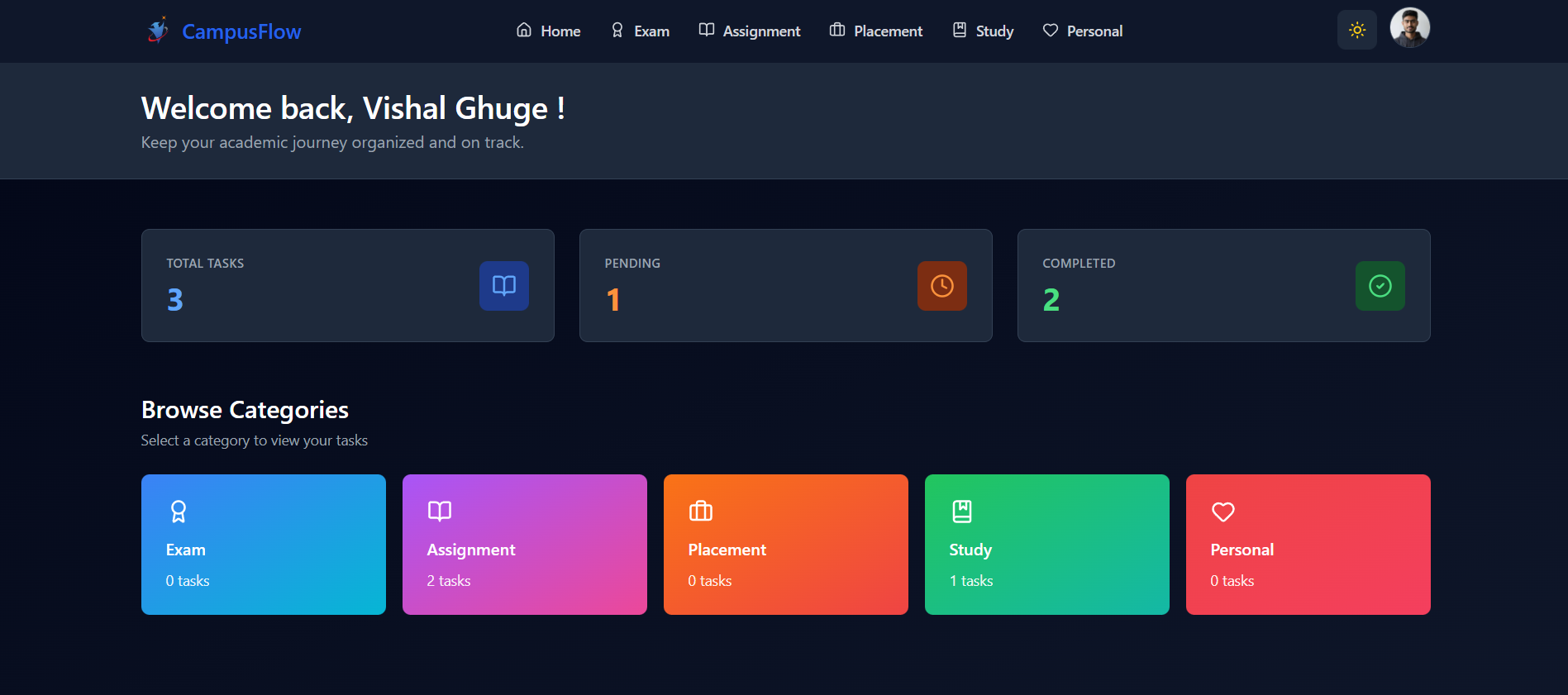 Campus Flow Screenshot 1