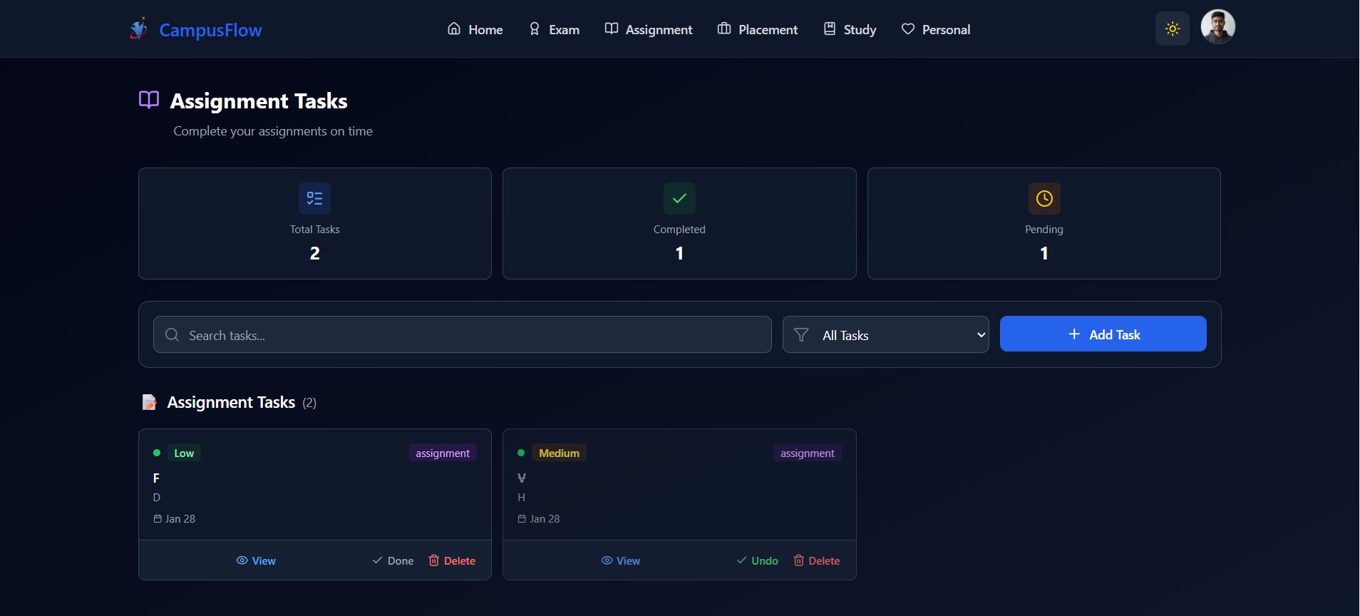 Campus Flow Screenshot 2
