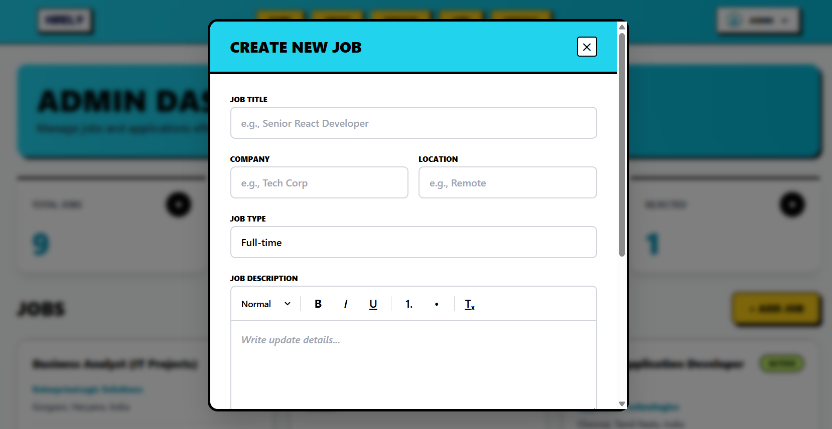 Hirely Platform Screenshot 5